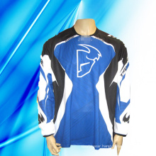 100% Polyester Man′s Long Sleeve Motorcycle Jersey